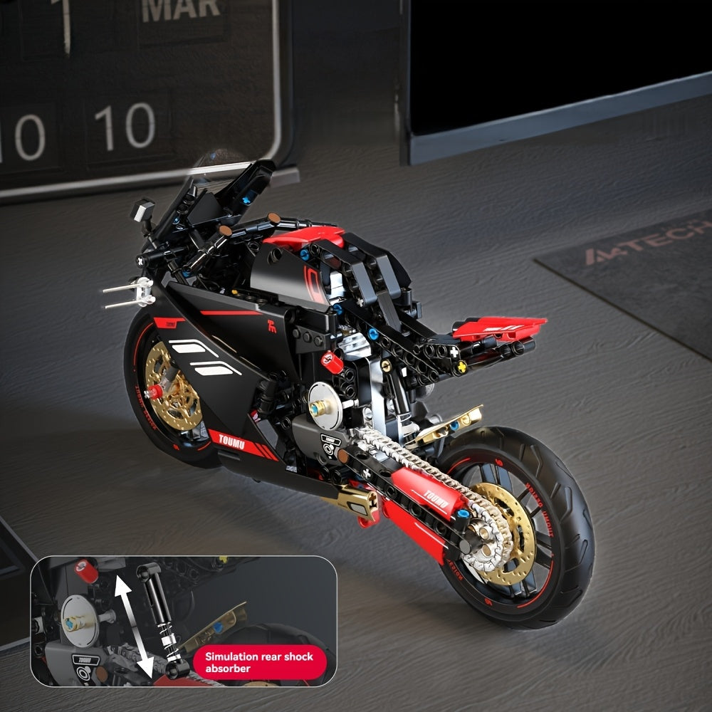 FUTURYSTYCZNY MOTOCYKL | 500 elementów