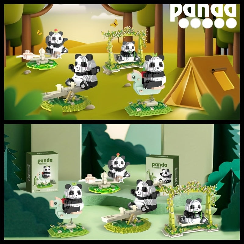 UROCZE PANDY NA PLACU ZABAW | 1050 elementów