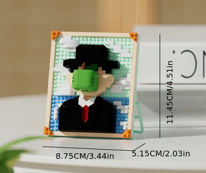 FAMOUS PAINTINGS MADE FROM BLOCKS | 337 pieces