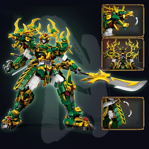 SMOCZY MECH ZŁOTY RYCERZ | 2068 elementów
