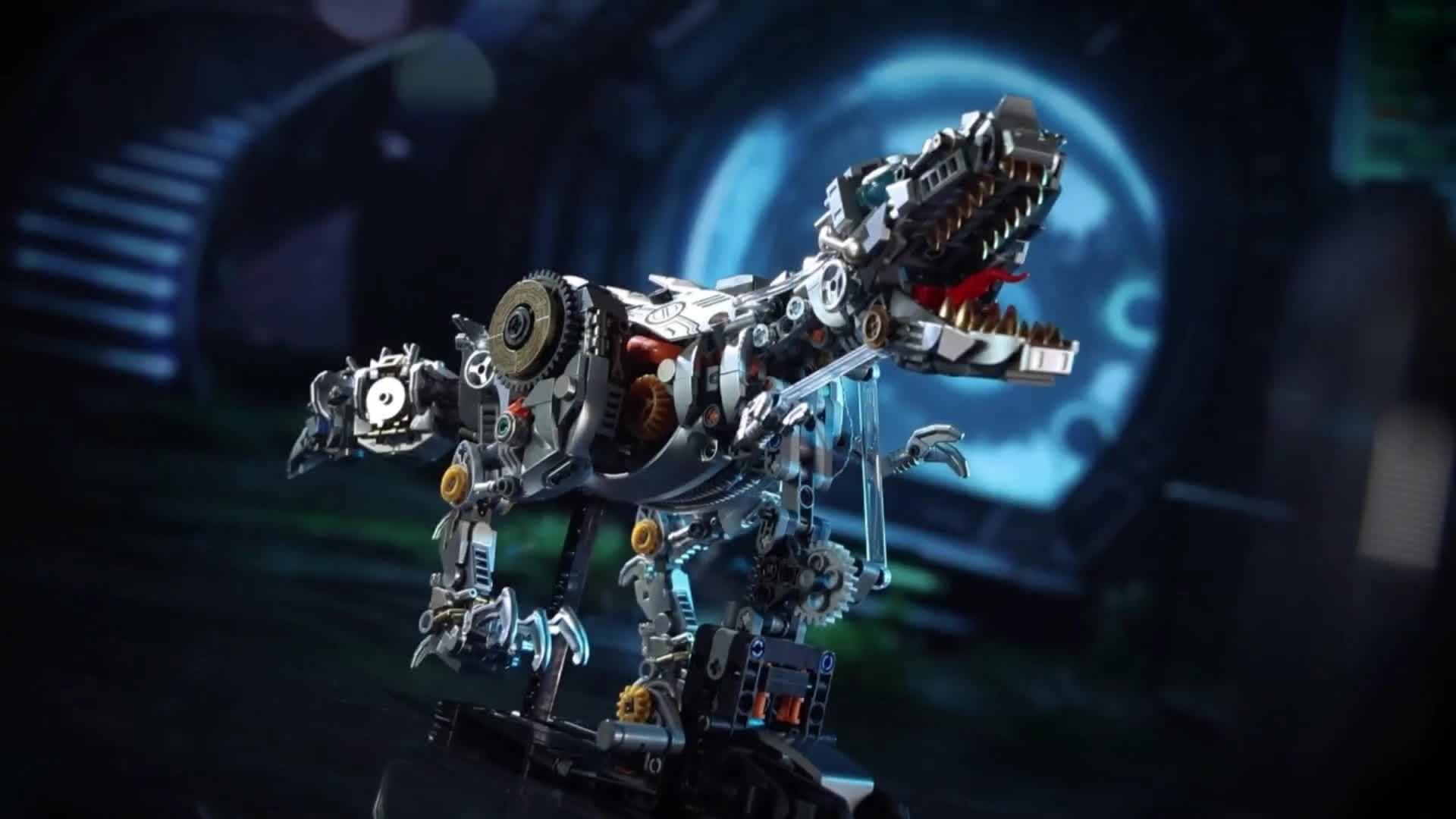 ZMECHANIZOWANY DINOZAUR | 1268 elementów