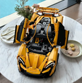 YELLOW RACING CAR | 3893 pieces