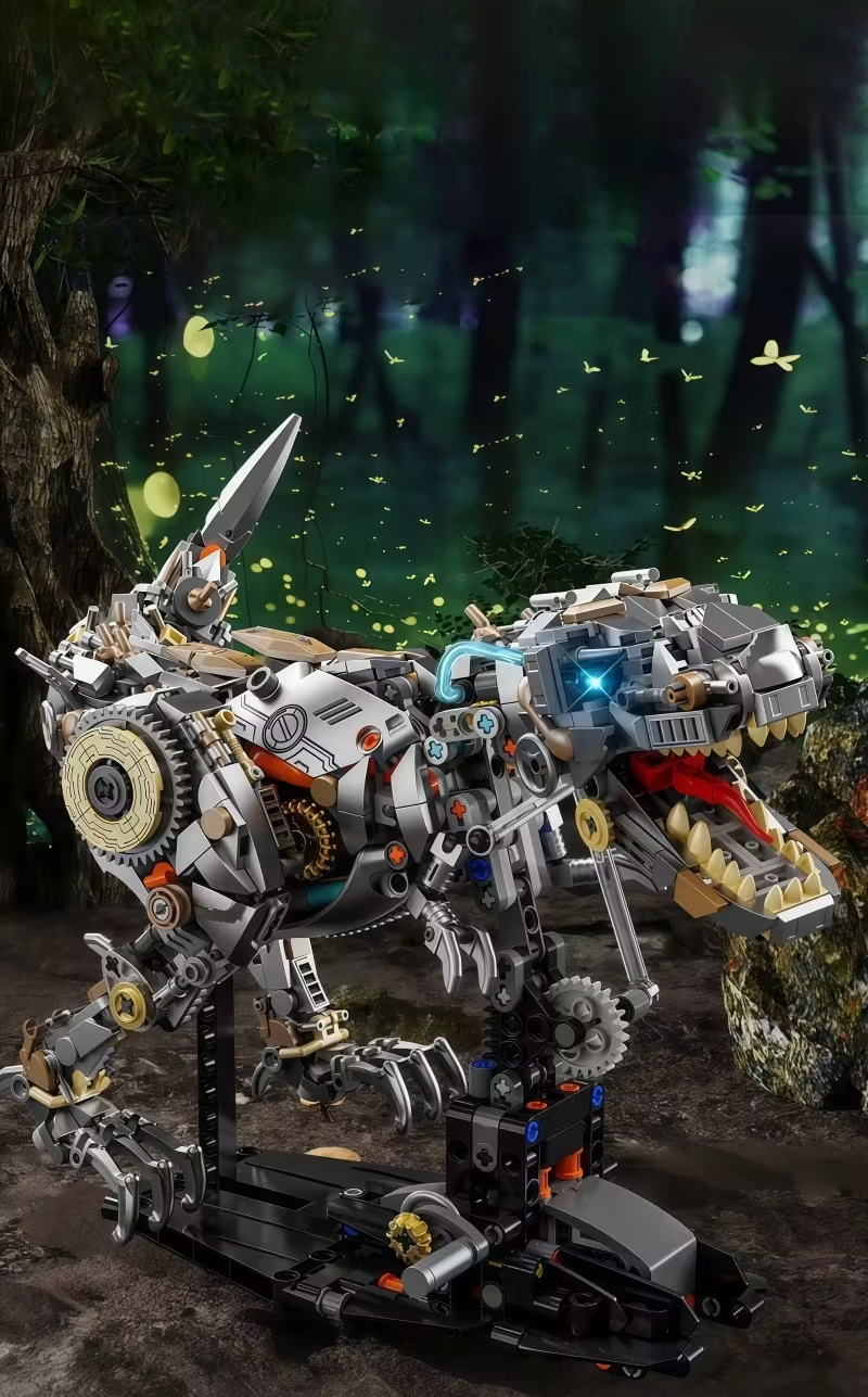 ZMECHANIZOWANY DINOZAUR | 1268 elementów