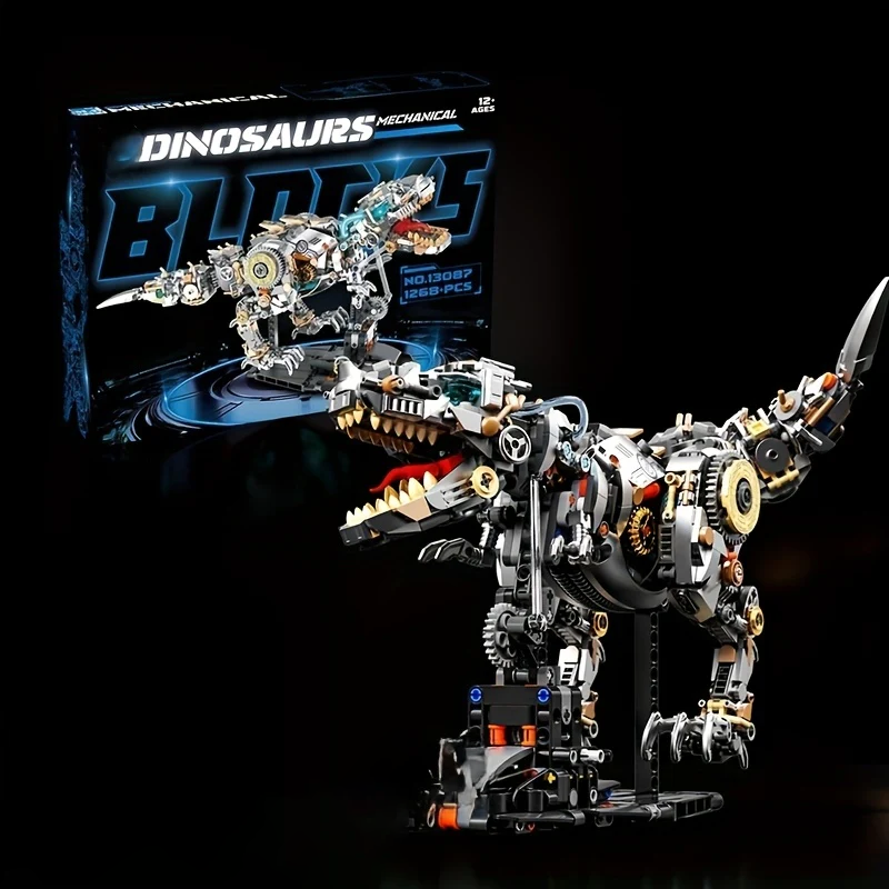 ZMECHANIZOWANY DINOZAUR | 1268 elementów