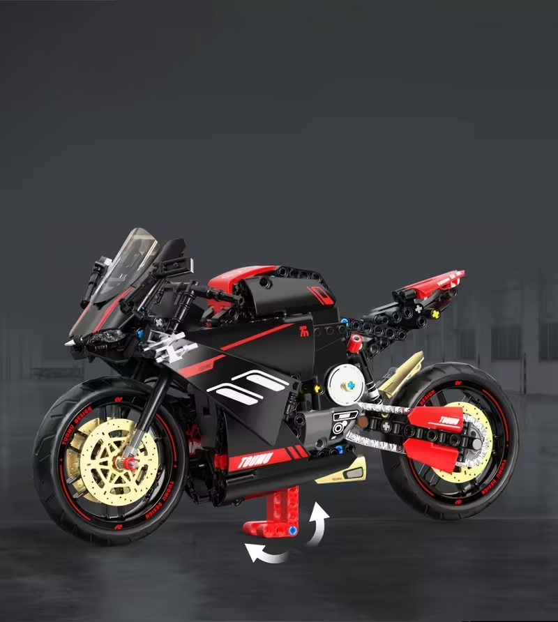 FUTURYSTYCZNY MOTOCYKL | 500 elementów