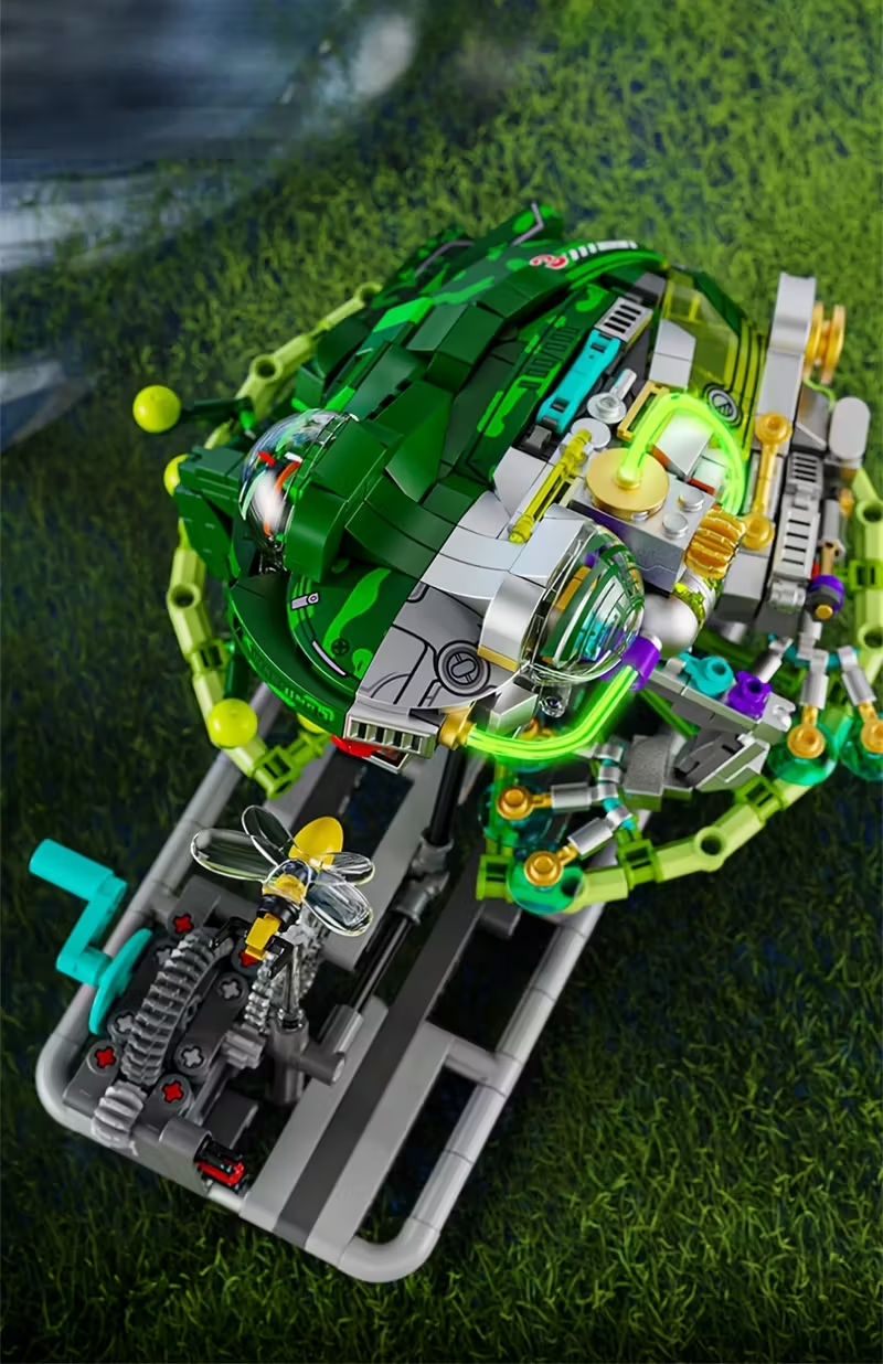 MECHANICZNA ŻABA | 898 elementów
