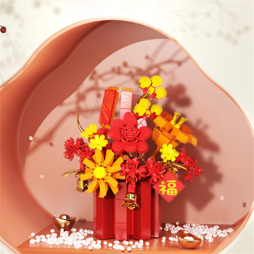 JESIENNE FLOWER BOXY | 409 elementów