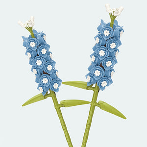 TWO BLUEBELL FLOWERS | 100 pieces