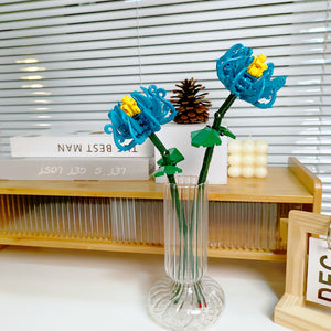 TWO BLUE CHRYSANTHEMUMS | 100 pieces
