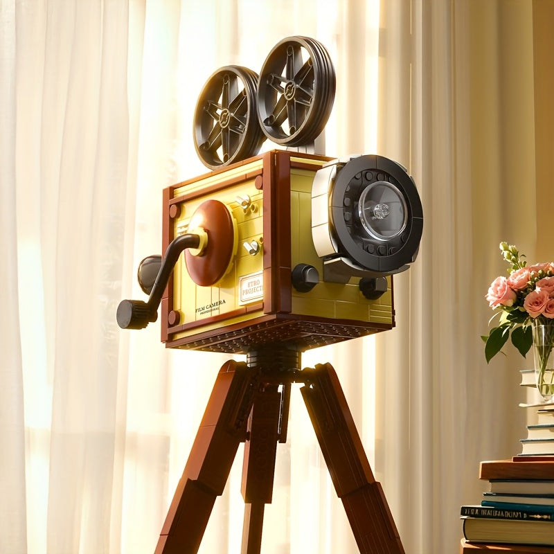 KLASYCZNA KAMERA FILMOWA RETRO | 588 elementów