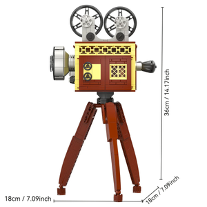 KLASICKÁ RETRO FILMOVÁ FOTOAPARÁTA | 588 dílků